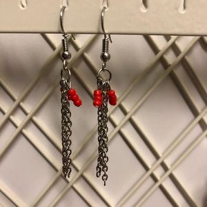Dangling earrings